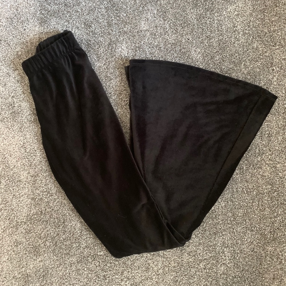 Black Flared Pants